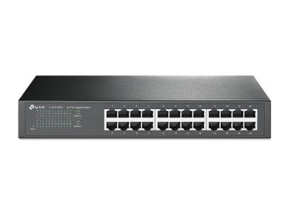 Picture of TP-Link TL-SG1024D 24-Port Gigabit Desktop/Rackmount Unmanaged Switch energy-efficient Supports MAC Plug & play 48Gbps Switching Capacity