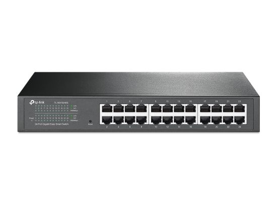 Picture of TP-Link TL-SG1024DE 24-Port Gigabit Desktop/Rackmount Easy Smart Switch energy-efficient L2 Features Supports MAC 128xVLAN 48Gbps Switching Capacity