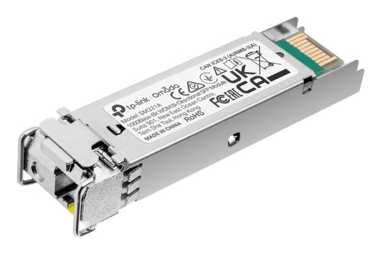Picture of TP-Link SM321A 1000Base-BX WDM Bi-Directional SFP Module, LC connector, TX:1550nm/RX:1310nm, single-mode, 10km