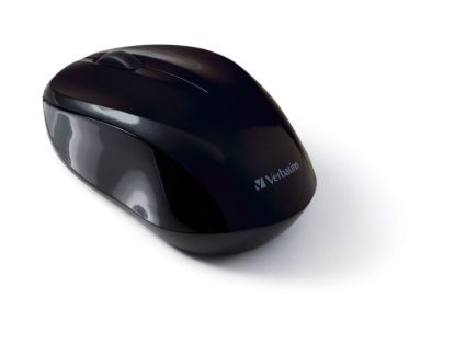 Picture of Verbatim GO Nano Black Mouse Wireless Optical, Ultra Compact, 3 Buttons, Nano Receiver