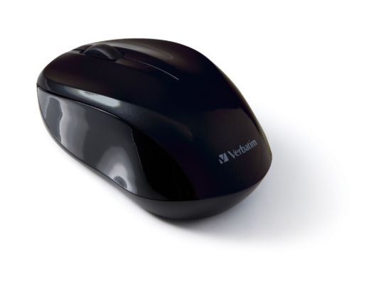 Picture of Verbatim GO Nano Black Mouse Wireless Optical, Ultra Compact, 3 Buttons, Nano Receiver