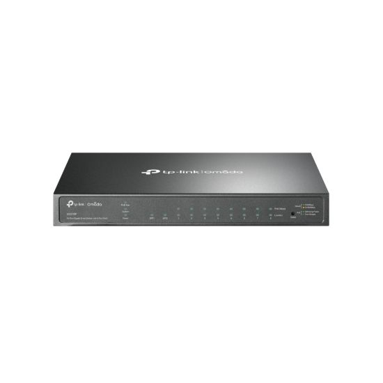 Picture of TP-Link SG2210P 8-Port Gigabit Smart PoE Switch with 2 SFP Slots L2/L3/L4 QoS and IGMP Snooping WEB/CLI Managed 53W, Fanless, Omada SDN
