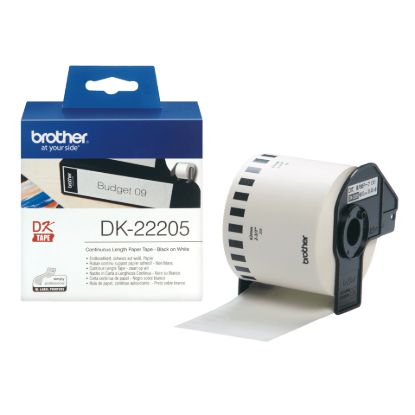 Picture of White Continuous Paper Roll 62mmX30.48m