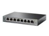 Picture of TP-Link TL-SG108PE 8-Port Gigabit Easy Smart Switch with 4-Port PoE, 55W IEEE 802.3af, Fanless, VLAN Features