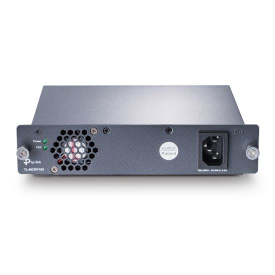 Picture of TP-Link MCRP100 100-240V Redundant Power Supply Module for TL-MC Series Media Converter, Up to 102 watts output power