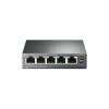 Picture of TP-Link TL-SG1005P 5-Port Gigabit Desktop Switch with 4-Port PoE, 5 Gigabit RJ45 ports including 4 PoE ports, 56W PoE Power supply, steel case
