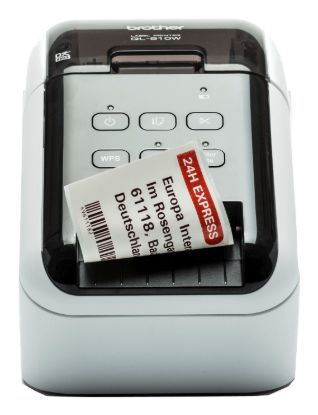 Picture of Brother QL-810W WIRELESS (WiFi) HIGH SPEED LABEL PRINTER / UP TO 62MM WITH BLACK/RED PRINTING (*DK-22251 required)