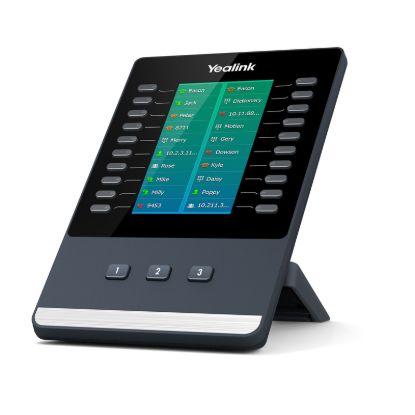 Picture of Yealink EXP50 Colour-screen Expansion Module for Yealink T5 Series IP phones, Yealink T53/T53W/T54W/T57W/T58A, T56A/ T58A/MP56/MP58/MP58-WH