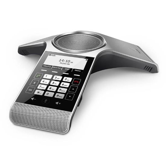 Picture of Yealink CP930W Wireless DECT Conference Phone,Huddle Room With Up to 6 People,Noise Proof Technology,Voice Pickup,Hybrid UC Meeting,Touch Keyboard