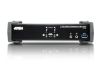 Picture of Aten Desktop KVMP Switch 2 Port Single Display 4k DisplayPort w/ audio, Cables Included, 2x USB Port, Selection Via Front Panel