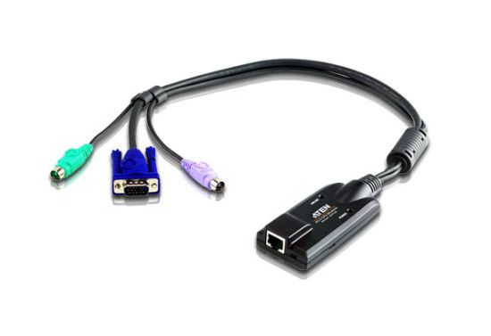 Picture of Aten KVM Cable Adapter with RJ45 to VGA & PS/2  for KH, KL, KM and KN series