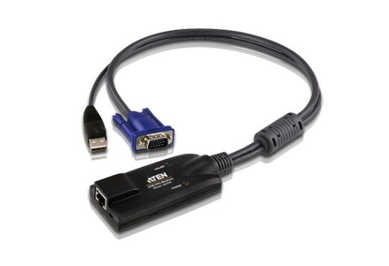 Picture of Aten KVM Cable Adapter with RJ45 to VGA & USB to suit KH15xxA, KH25xxA, KL15xxA series