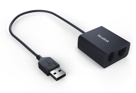 Picture of Yealink EHS40 Wireless Headset Adapter Suits Plantronics/Jabra/Sennheiser Headsets, Suits T43U, T46U, T48U