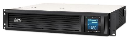 Picture of APC Smart-UPS C 1000VA/600W Line Interactive UPS, 2U Rackmount, 230V/10A Input, 4x IEC C13 Outlets, Lead Acid Battery, SmartConnect Port, Graphic LCD