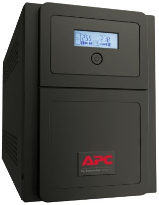 Picture of APC Easy UPS 1000VA/700W Line Interactive UPS, Tower, 230V/10A Input, 6x IEC C13 Outlets, Lead Acid Battery, Network Slot