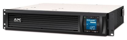Picture of APC Smart-UPS C, Line Interactive, 1500VA, Rackmount 2U, 230V, 4x IEC C13 outlets, SmartConnect port, AVR, Graphic LCD