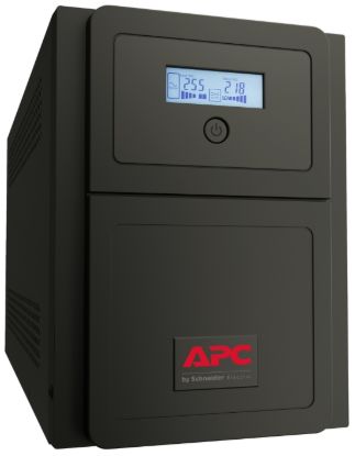Picture of APC Easy UPS 1500VA/1050W Line Interactive UPS, Tower, 230V/10A Input, 6x IEC C13 Outlets, Lead Acid Battery, Network Slot
