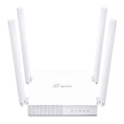 Picture of TP-Link Archer C24 AC750 Dual-Band Wi-Fi Router 2.4GHz 300Mbps 5GHz 433Mbps 4xLAN 1xWAN 4xAntennas, WPS, Router Access Point and Range Extender Modes