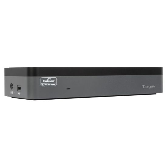 Picture of Targus Universal USB-C Quad 4K Video Docking Station With 100w Power Delivery 4xHDMI 4xDP 4xUSB-A 2xUSB-C GLAN Audio for PC MacBook Chrome Linux