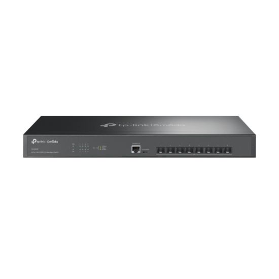Picture of TP-Link SX3008F JetStream 8-Port 10GE SFP+ L2+ Managed Switch, SFP+, Omada SDN, Static Routing, L2/L3/L4 QoS, IGMP snooping, Standalone Management