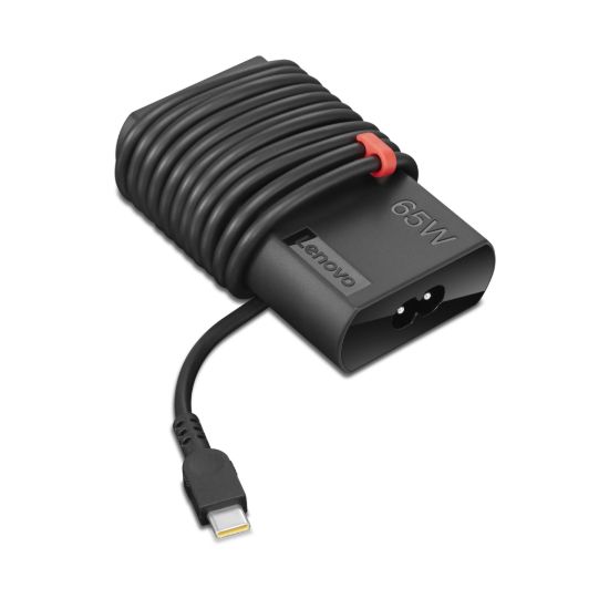 Picture of LENOVO ThinkPad Slim 65W AC Power Adapter USB-C Charger for X1 Carbon X1 Yoga E480 E580 L380 L480 L580 T470s T480s T570 T580 ThinkPad 13 G2 Yoga 370 X
