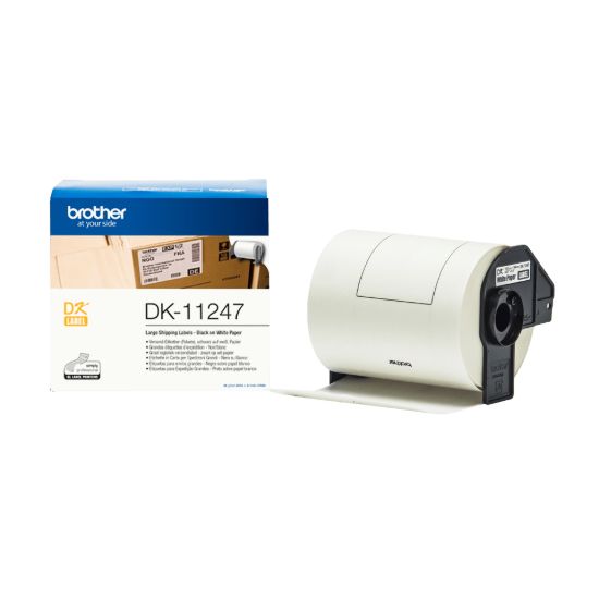 Picture of Brother Large White Shipping Labels, 103mm