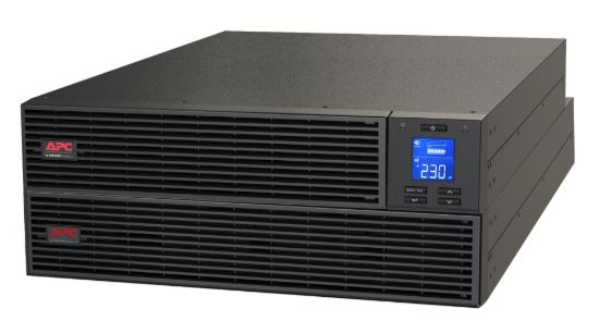 Picture of APC Easy UPS 2000VA/1600W Online UPS, 4U Rackmount, 230V/10A Input, 4x IEC C13 Outlets, Lead Acid Battery, W/ Battery Pack, W/ Rail Kit