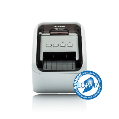 Picture of Brother QL-800 HIGH SPEED PROFESSIONAL PC/MAC LABEL PRINTER / UP TO 62MM WITH BLACK/RED PRINTING (*DK-22251 required)
