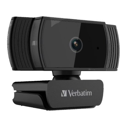 Picture of Verbatim Webcam Full HD 1080P with Auto Focus - Black