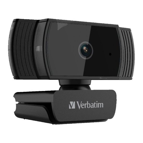 Picture of Verbatim Webcam Full HD 1080P with Auto Focus - Black