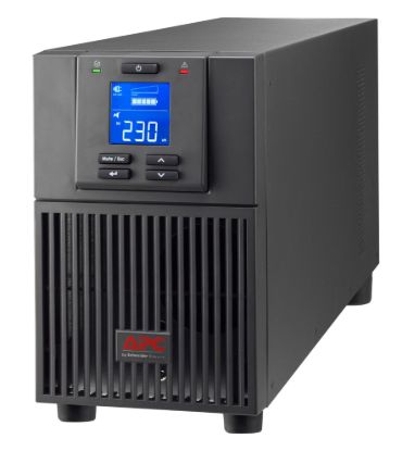 Picture of APC Easy UPS On-Line, 2000VA/1600W, Tower, 230V, 4x IEC C13 outlets, Intelligent Card Slot, LCD, Extended runtime