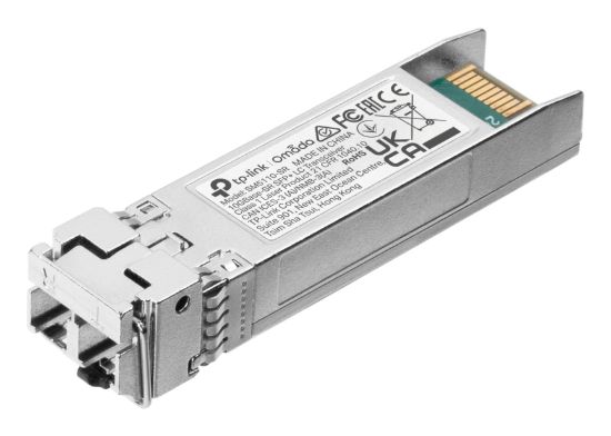 Picture of TP-Link TL-SM5110-SR 10GBase-LR 10GBase-SR SFP+ LC Transceiver Multi Mode Hot-Pluggable Digital Diagnostic Monitoring SFP+ MSA Compatible