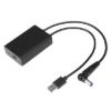 Picture of Targus USB-C USB-A DC Power Demultiplexer Adapter for DOCK180 with Power Delivery Black 3 year WTY