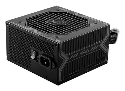 Picture of MSI MAG A650BN 650W Power Supply, 80 PLUS Bronze, up to 85% Efficiency, Active PFC, OCP / OVP / OPP / OTP / SCP