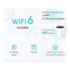 Picture of TP-Link Deco X55(2-pack) AX3000 Whole Home Mesh WiFi 6 Router, Dual-Band with Smart Antennas, MU-MIMO, HomeShield Security