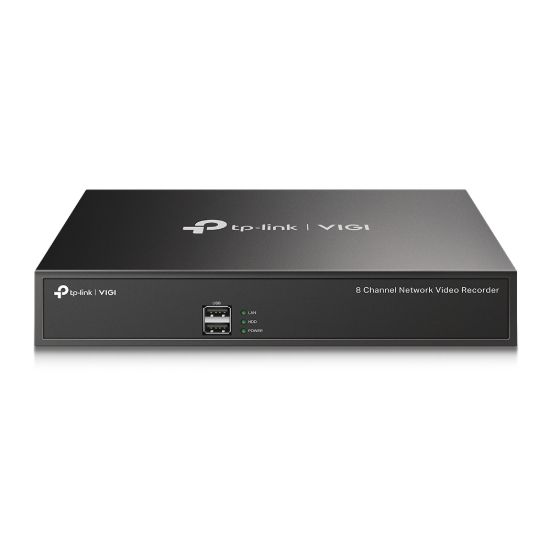 Picture of TP-Link VIGI NVR1008H 8 Channel Network Video Recorder, 24/7 Continuous Recording, Up To 10TB 4 Ch Playback, Up To 5MP (HDD Not Included)