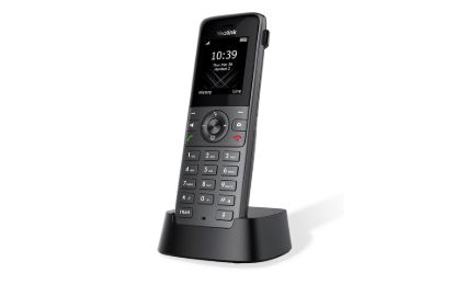 Picture of Yealink W73H High-Performance IP DECT Handset, HD Audio, Long Standby Time of 400 hours,Up to 35hours talk time, Noise Reduction, Microsoft SIPGateway