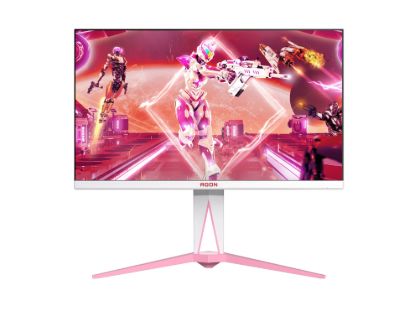 Picture of AGON AG275QXR 27' Pink 1ms 170hz, IPS  2560 × 1440 (QHD), Free-Sync Premium HDR 400 ,HDMI2.0,DP, USB hub 3.2 x 2 Special Edition Monitor (LS)