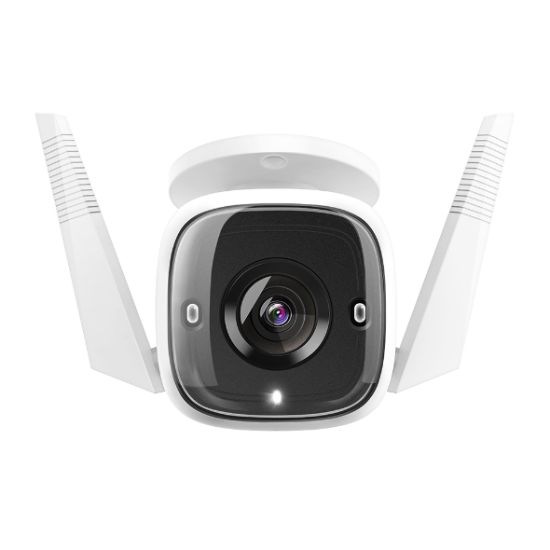 Picture of TP-Link TC65 Outdoor Security Wi-Fi Camera Ultra HD Video 3MP Definition, Wired/Wireless, Night Vision, Alarm, Two-Way Audio Microphone, Voice Control