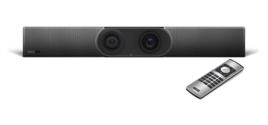 Picture of Yealink MeetingBar A30 Microsoft Teams and Zoom Rooms on Android, Medium Room, 10-15 people, Two 4K Cameras, Auto Framing, VCR11