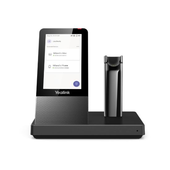Picture of Yealink WHB670 Replacement DECT Base with Touch Screen for WH67 MS and UC Headsets