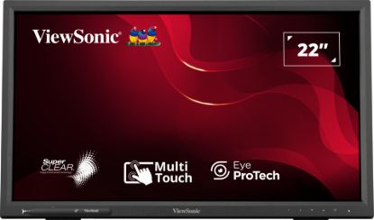 Picture of ViewSonic TD2223-2 22' IR Touch Monitor,  Intuitive 10-point touchscreen, Finger, stylus, and glove touch compatible, Magnetic pen placeholder