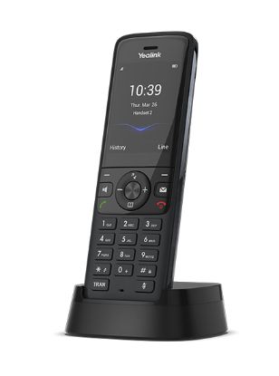 Picture of Yealink W78H Wireless DECT Handset, Scalable Solution, Optimised Wireless Communication,Business Use, Long Battery Life, 2.4'' 240x320 TFT ColorScreen