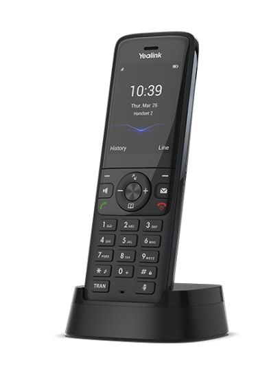 Picture of Yealink W78H Wireless DECT Handset, Scalable Solution, Optimised Wireless Communication,Business Use, Long Battery Life, 2.4'' 240x320 TFT ColorScreen