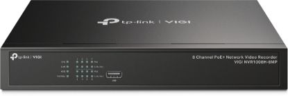 Picture of TP-Link VIGI NVR1008H-8MP 8 Channel PoE+ Network Video Recorder, 113W PoE Budget, H.265+, 4K Video Output & 16MP Decoding Capacity (HDD Not Included)