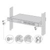 Picture of TP-Link 13-inch Switches Rack Mount Kit  (RackMount Kit-13), Compatible with TP-Link 13-inch rack mount switches and other products.