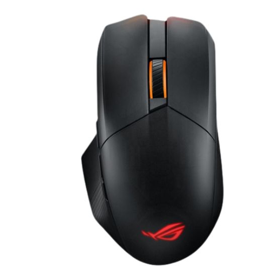 Picture of ASUS ROG Chakram X Origin RGB Gaming Mouse, 36,000dpi, ROG AimPoint Optical Sensor, Low Latency, Tri-Mode Connectivity, 11 Programmable Buttons