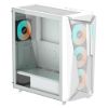 Picture of Gigabyte C301 RGB Tempered Glass E-ATX White Mid Tower Gaming Chassis  2x3.5' 2x2.5' 2xUSB3.0 Detachable Dust Filter Liquid Cooling PSU Standard ATX