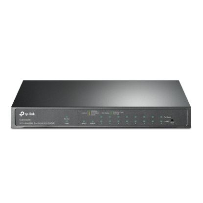 Picture of TP-Link TL-SG1210MPE 10-Port Gigabit Easy Smart Switch with 8-Port PoE+PORT: 8× Gigabit PoE+ Ports, 2x Gigabit Non-PoE Ports, 1× Combo Gigabit SFP S