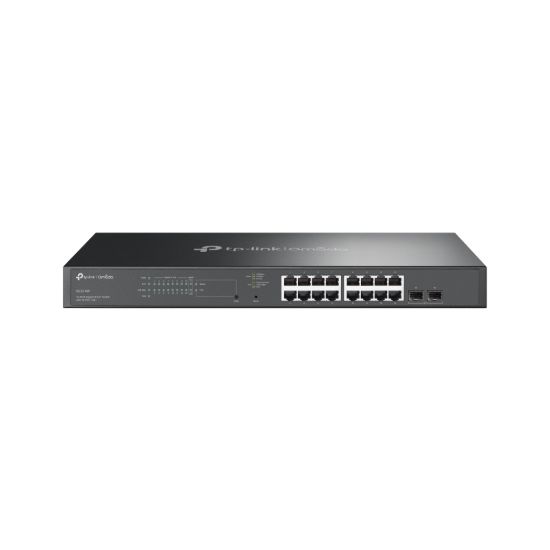 Picture of TP-Link SG2218P JetStream 18-Port Gigabit Smart Switch, 16-Port PoE+, Omada SDN, 2x GBit SFP Slots, 150W PoE Budget